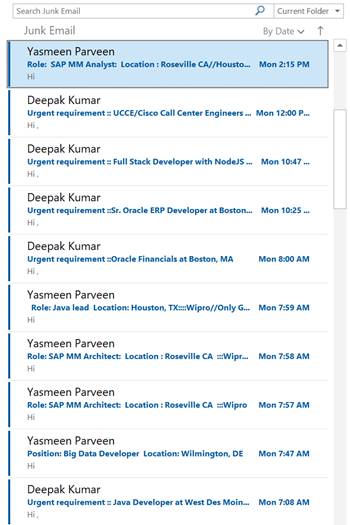 Dealing with Recruiters – Why Don’t They Actually Read My Profile or Resume